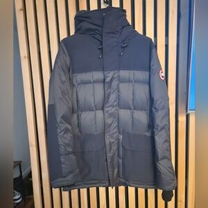 Canada Goose Men's Brandnew Parka Down  Jacket 100% Authentic  Black/Dark Grey